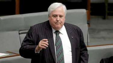 Clive Palmer was named as a member of the standing committee on economics and the infrastructure and communications committee.