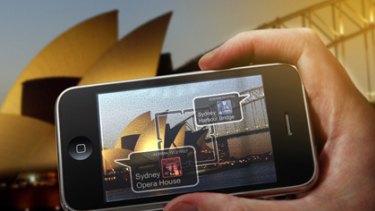 An example from the Wikitude augmented reality application.
