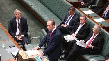 Immigration Minister Peter Dutton introduced the Australian Citizenship Amendment Bill in Parliament on Wednesday.
