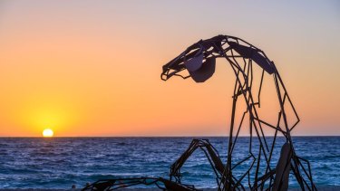Harrie Fasher, Transition (2016), Sculpture by the Sea, Cottesloe 2018.