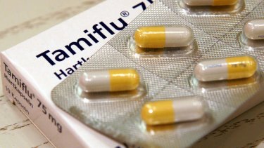 The antiviral drug Tamiflu, which Australia stockpiled to fight pandemics.