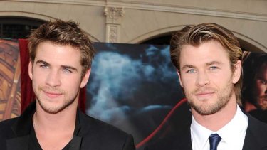 Blockbuster brothers ... Liam, left, and Chris have clinched a string of hit movie roles.