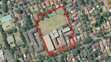 For sale ... Sydney Adventist College's site in Strathfield.