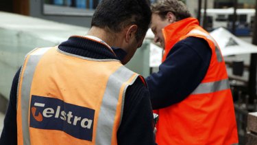 Calls waiting: Some Telstra customers around Kensington may have to wait until Friday to use their internet or phone services.