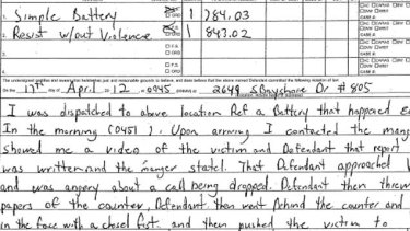 Newton arrested again ... the complaint and arrest affidavit from US police.