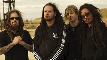 Korn: they may have sold 35 million albums but they apparently cannot afford haircuts.