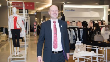 Myer chief executive Richard Umbers' ''New Myer'' strategy is under pressure.