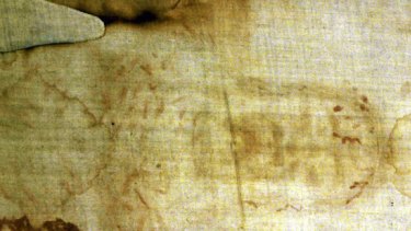 The Shroud of Turin allegedly held the body of Jesus.