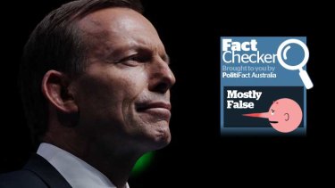Tony Abbott's claims that the Australian Building and Construction Commission has saved $6 billion were found to be mostly false.