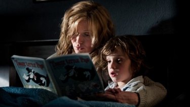<i>The Babadook</i>, starring Essie Davis as a widowed mum bringing up son Sam (Noah Wiseman), has shared top prize at the AACTA Awards.
