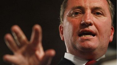 Nationals Senator Barnaby Joyce is eyeing off the federal seat of Maranoa, in western Queensland.