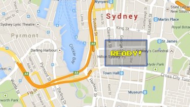 Turn the Sydney city streets - and many other places around the world - into a PAC-MAN gameboard.