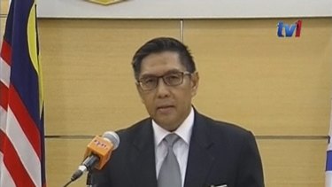 'All 239 of the passengers and crew on board are presumed to have lost their lives' ... Malaysia's Department of Civil Aviation Director-General Azharuddin Abdul Rahman announces the disappearance of MH370 was an accident.
