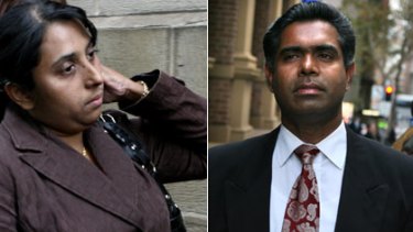 Sentenced to four and six years ... Manju and Thomas Sam let their daughter suffer ‘‘helplessly and unnecessarily’’.