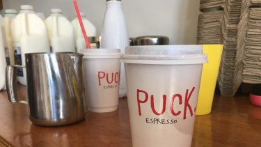 Puck owner Garrett Walsh says there will be a cease fire on the coffee war in Perth.