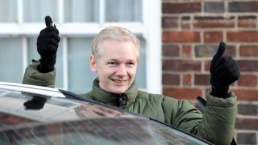 Out on bail ... WikiLeaks founder Julian Assange has been accused of sexual misconduct by two Swedish women.