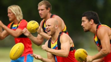Ahead of the game: Gary Ablett is meticulous in his preparation, says Campbell Brown. 
