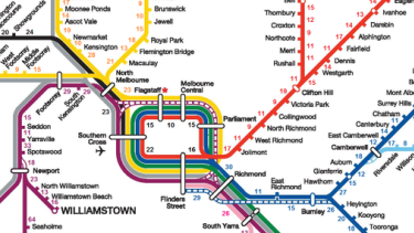 Craigieburn Train Line Map Train Delayed Again? Here's A Map Showing Why It Might Be Faster To Walk ...