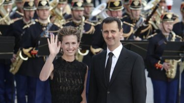 Asma and Bashar al-Assad: Trashy and sentimental tastes and a vague feeling that things aren't turning out as planned.