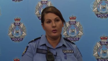 Police officer Steph told of her efforts to save the burnt girl.