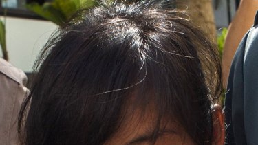 Mary Jane Veloso in March, before her eleventh hour reprieve.