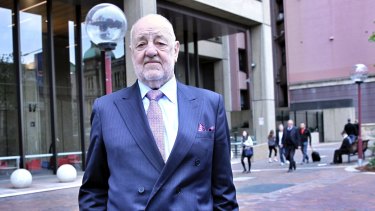 Corruption finding upheld: Travers Duncan outside the NSW Supreme Court. 