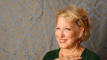 Telling it straight ... Singer Bette Midler has blasted online music services such as Spotify and Pandora saying 'they have made it impossible for songwriters to earn a living'.
