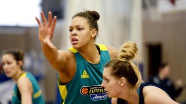 Liz Cambage: Ruled out for a year with injury.