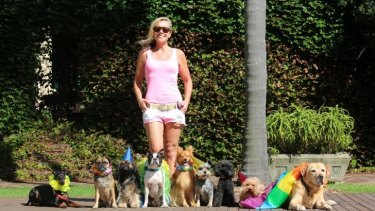 Caroline Brown: left corporate life to focus on her furry friends.