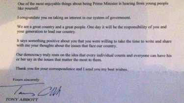 Red card for PM's reply: Claire Falls said she was offended by Tony Abbott's response to her plea for Pararoos funding.