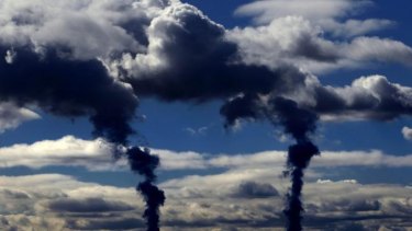 Dark clouds: Carbon emissions from the power sector are back on the way up.