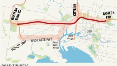 East West Link Map The East-West Vision For A City On The Move