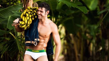 Eco-friendly ... AussieBum has launched a range of men's underwear made with bananas.