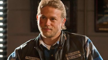 Too many commitments ... <i>Sons of Anarchy</i> star Charlie Hunnam backs out of <i>Fifty Shades of Grey</i> film.