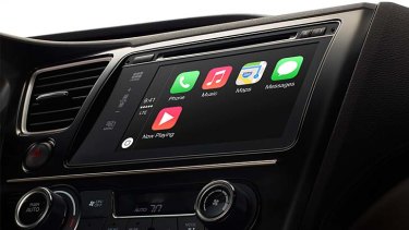 On the go: iOS 7.1 adds support for CarPlay.