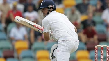 England vice-captain Alistair Cook batted for nearly five hours for his 67.
