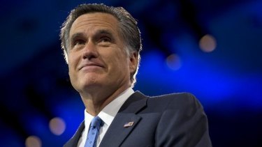 2012 Republican presidential candidate Mitt Romney