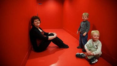 Mother Stephanie Baker says acquiring diagnoses for her sons Robert, 5, and Hamish, 3, who both suffer from disorders on the autism spectrum, has been a lengthy process.
