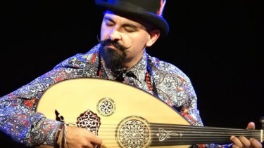 Joseph Tawadros and his oud.
