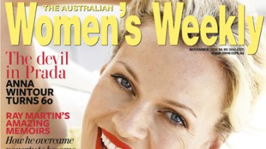 'It's women competing against women' ... Sarah Murdoch on the cover of <i>Women's Weekly</i>.