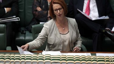 "We will not allow Australian workers to be denied the opportunity to fill Australian jobs": Julia Gillard.