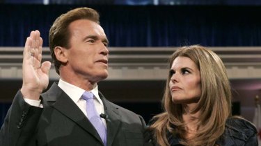"A very generous divorce settlement" ... Arnold Schwarzenegger and now ex-wife Maria Shriver.