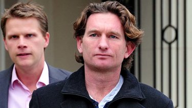 James Hird was at pains to point out that the charges against him were dropped.