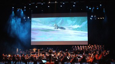 Last week’s Video Games Unplugged: Symphony of Legends concert in action.