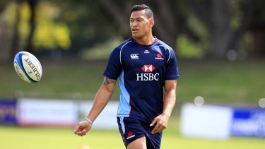 "I reckon [Folau] will be playing for the wallabies in no time" ... Lote Tuqiri.