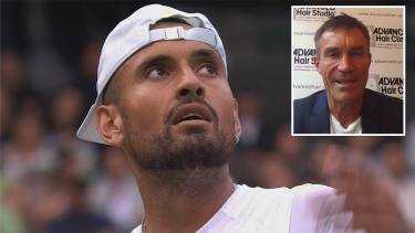 Pat Cash said he's been 'stopped left, right, and centre' by people praising him for criticising the behaviour of fellow Australian Nick Kyrgios.