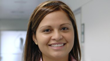 Claudia Castillo, the patient in the ground-breaking operation.