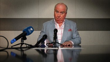 Though more than 60 companies pulled ads after Alan Jones' "died of shame" comments, his ratings increased.