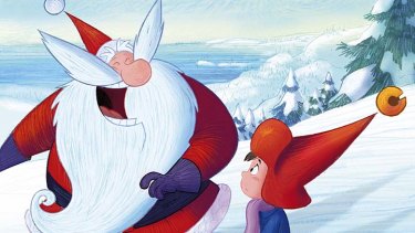 It's beginning to look a lot like ... Shane Jacobson gives voice to Santa in this antipodean-flavoured Christmas story.