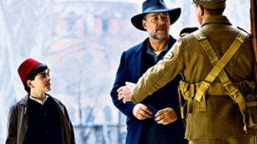 Russell Crowe is nominated for best actor in <i>The Water Diviner</i>.